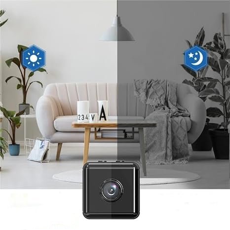 Glevato | SecureView – 1080p Wireless Mini Security Camera for Home and Outdoor Monitoring