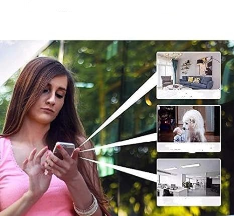 Glevato | SecureView – 1080p Wireless Mini Security Camera for Home and Outdoor Monitoring