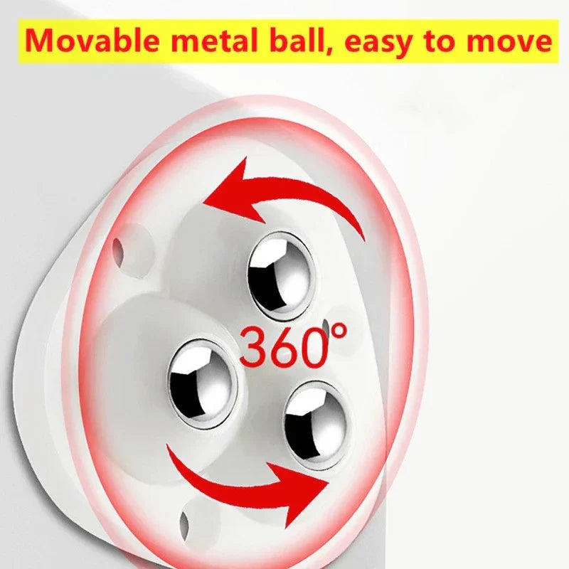 Glevato | Self-Adhesive Fully Swivel Furniture Wheels