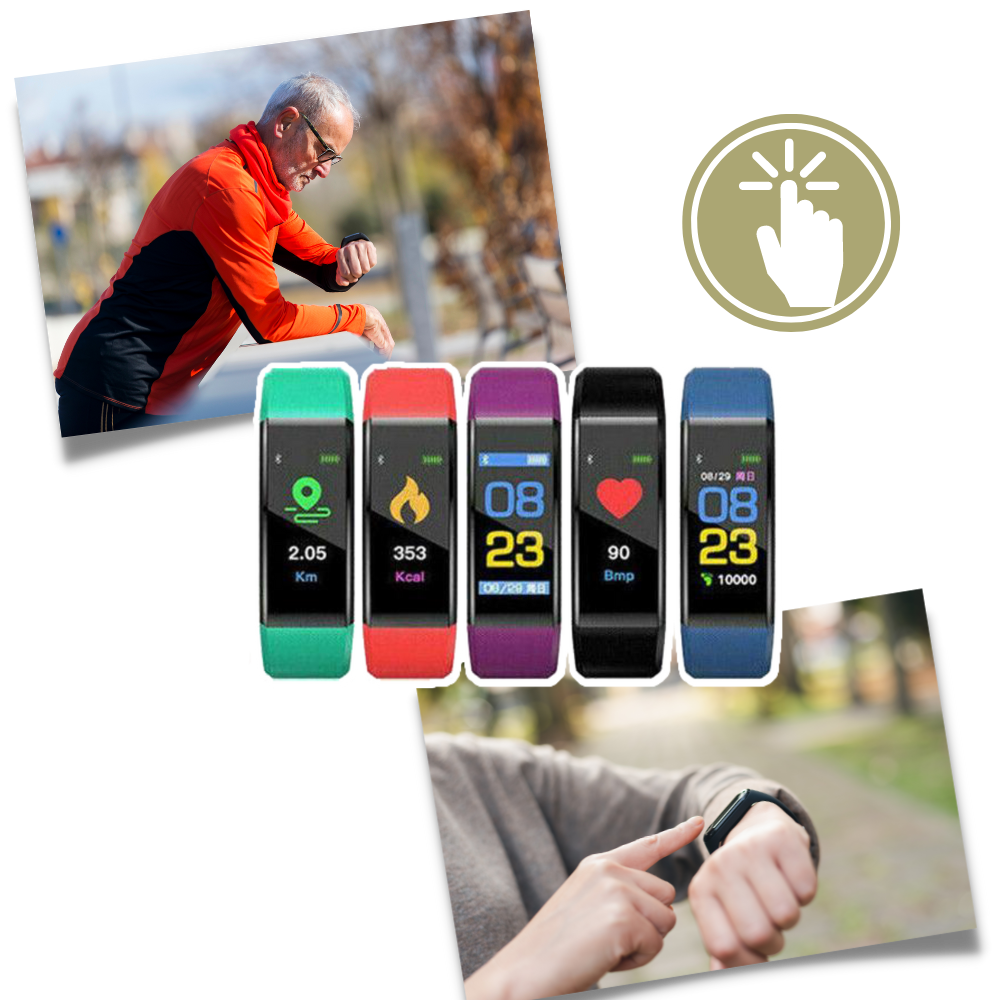 Glevato | Senior Smartwatch | Heart Rate & Blood Pressure Always in Sight