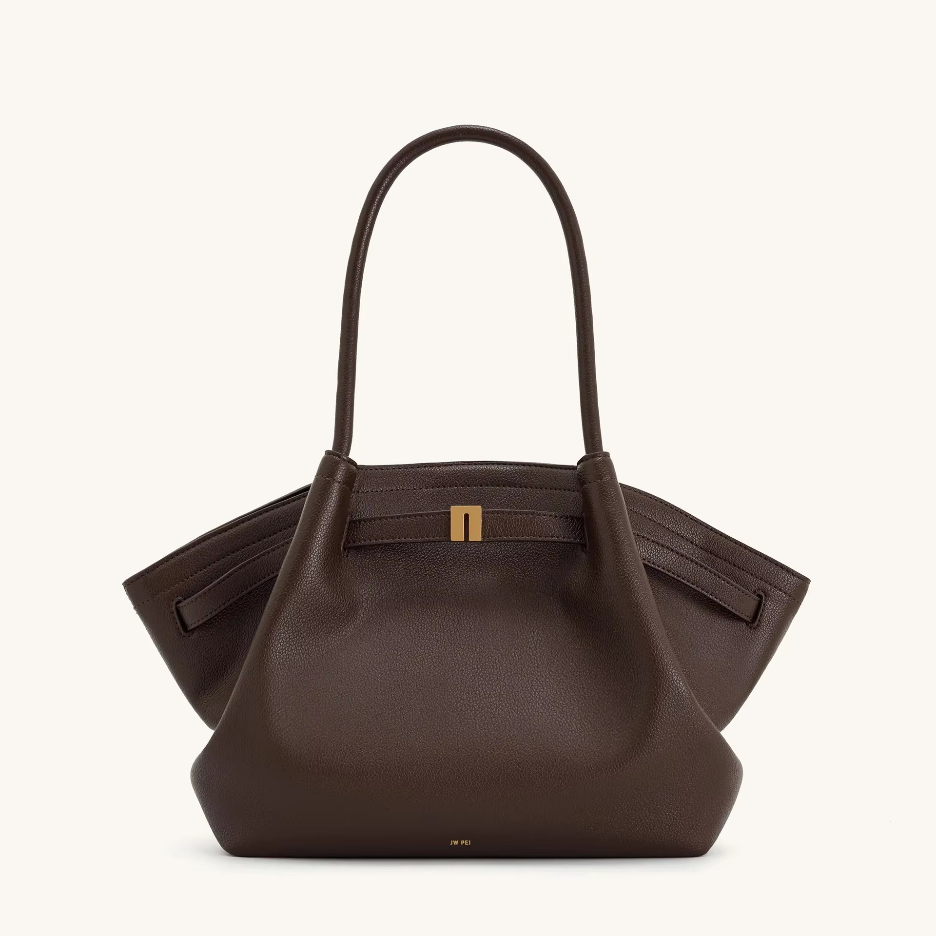 Glevato | Shoulder Bag Hana Pattern Suede Look and Large Capacity