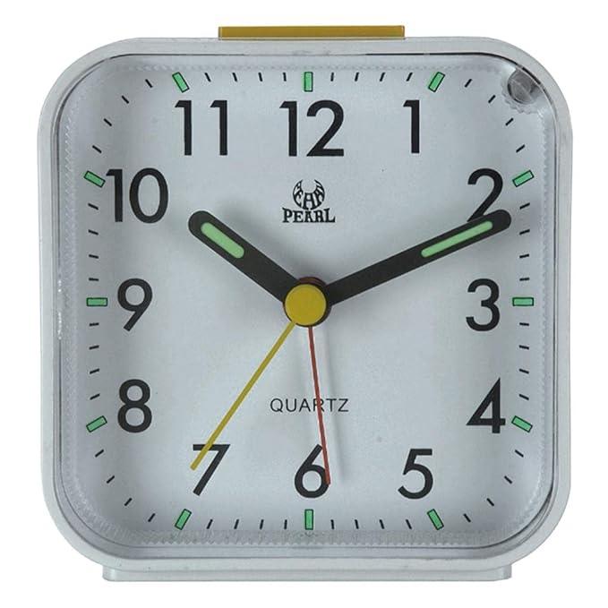 Glevato | Silent & Peaceful Alarm Clock – Non-Ticking, Gentle Wake-Up Light, Snooze Function