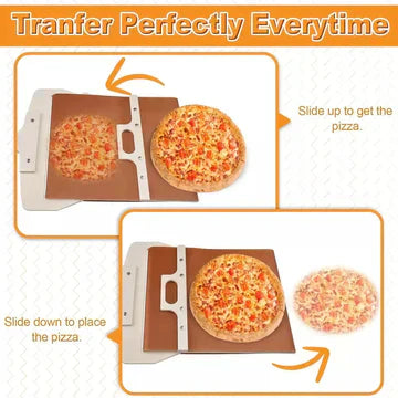 Glevato | Sliding Pizza Peel – Easily Transfer & Serve Your Pizza