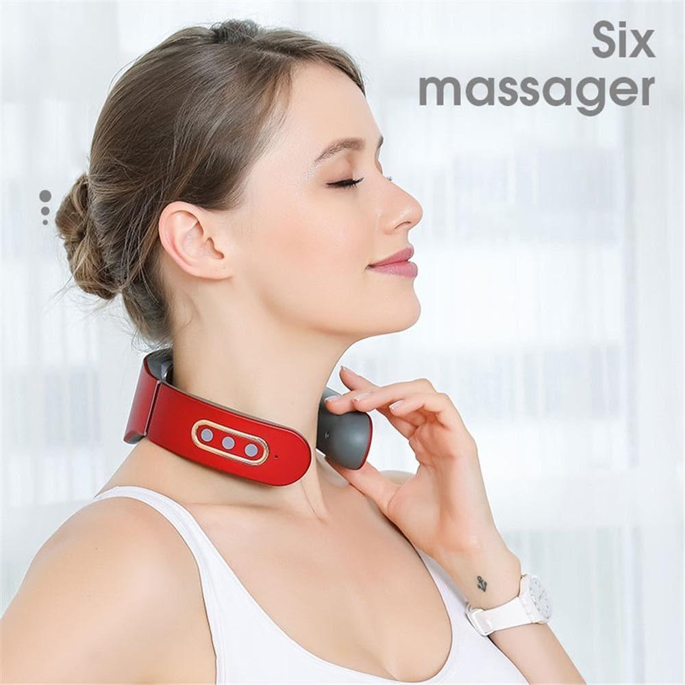 Glevato | Smart 4D Neck and Shoulder Massager with Heat for Neck and Shoulder Relief