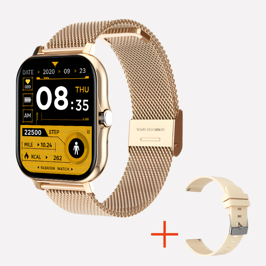 Glevato | Smartwatch with GPS SOS Function Mesh Band