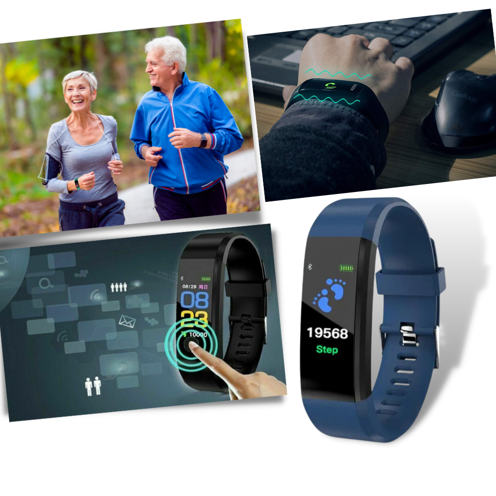 Glevato | Smartwatch with Health Tracking for Seniors
