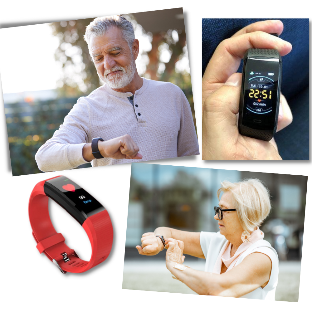 Glevato | Smartwatch with Health Tracking for Seniors