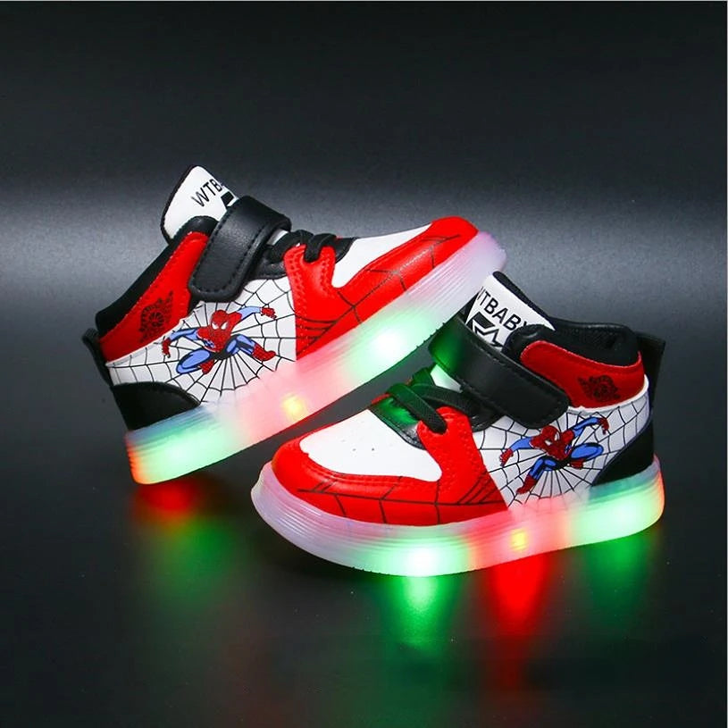 Glevato - Spiderman Shoes for Kids