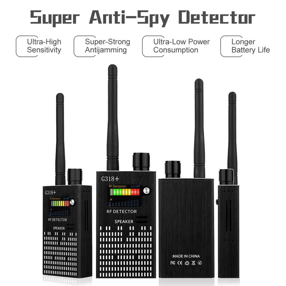 Glevato | Spy Signal Detector, RF Detector, Hidden Camera, Laser Lens, GSM-GPS Device Finder
