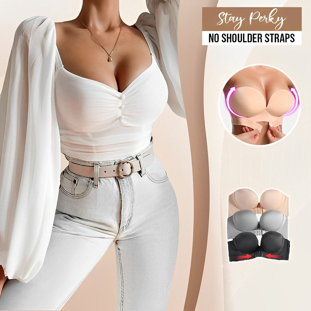 Glevato | Strapless Push-up Bra for Maximum Lift