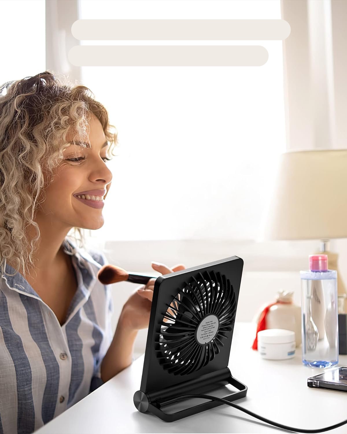 Glevato | Strong Wind Ultralight Small Table Fan