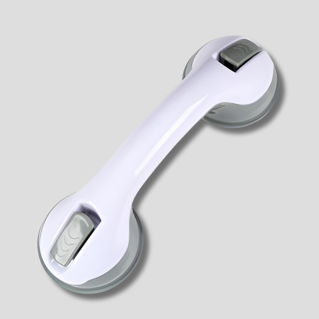 Glevato | Suction Cup Grab Bar for Shower and Tub