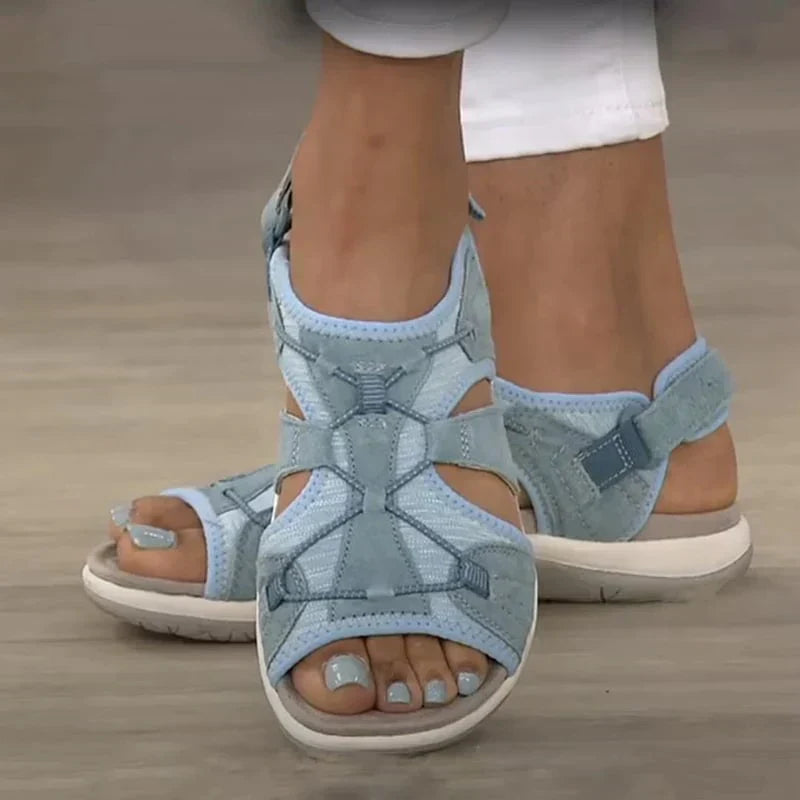 Glevato - Supportive and Soft, Adjustable Orthopedic Sandals for Women