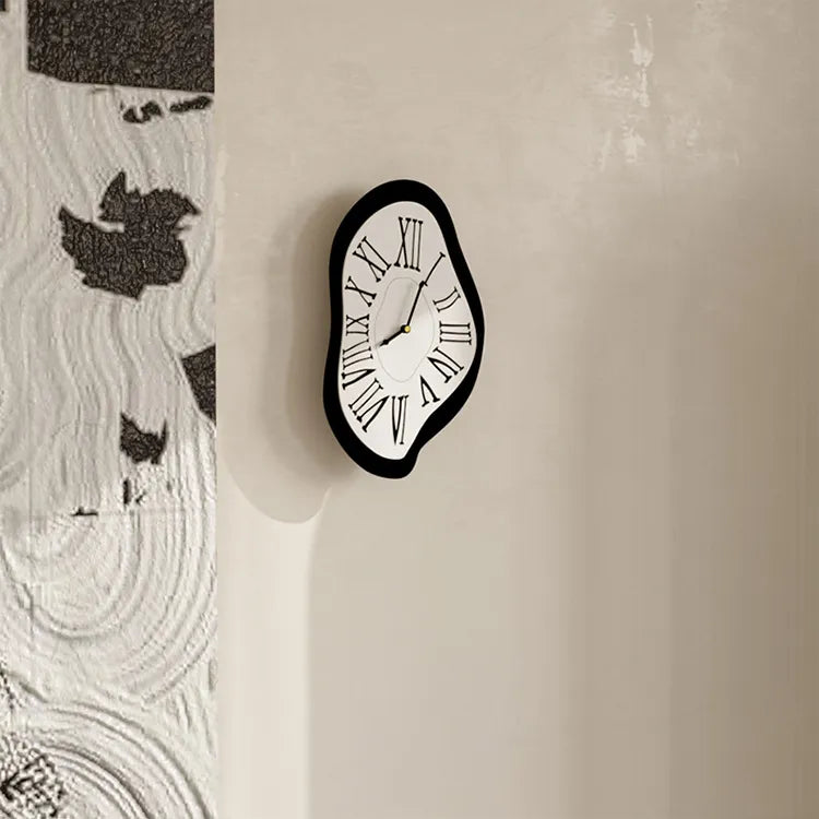 Glevato | Surrealistic Wall Clock | Artistic Numeral Design