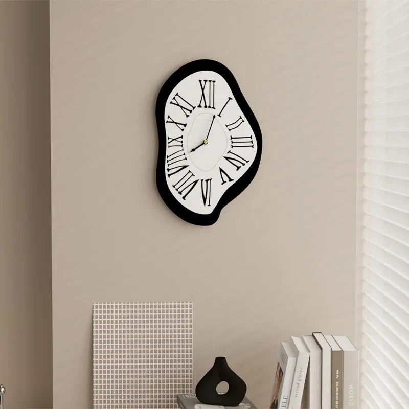 Glevato | Surrealistic Wall Clock | Artistic Numeral Design