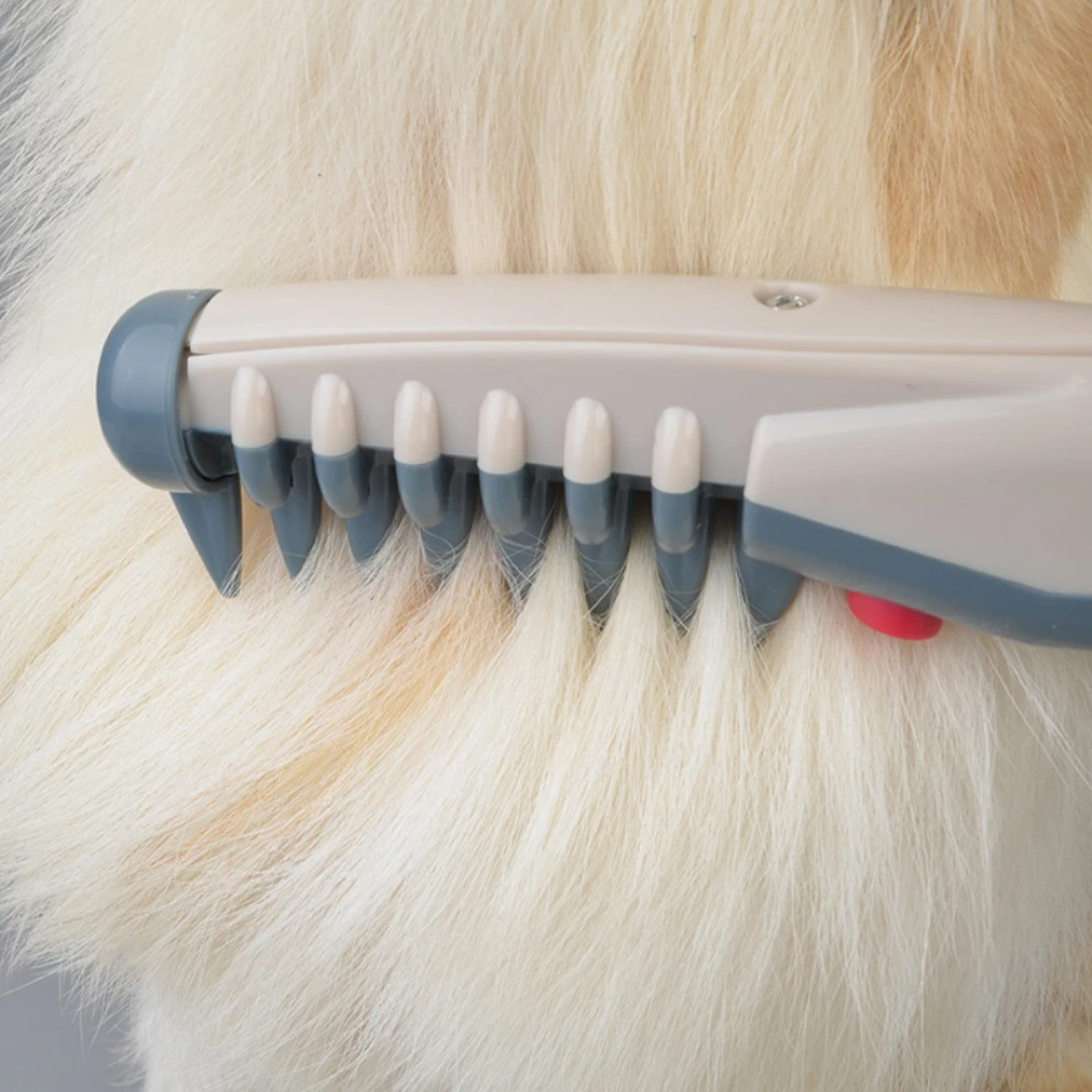 Glevato | Tangle-Free Pet Grooming Brush – Gentle & Effective Detangler for Cats & Dogs