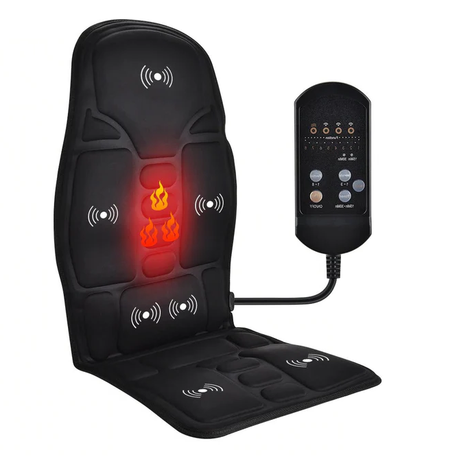 Glevato | The Premium Massage Cushion with Heated Back and Neck Support