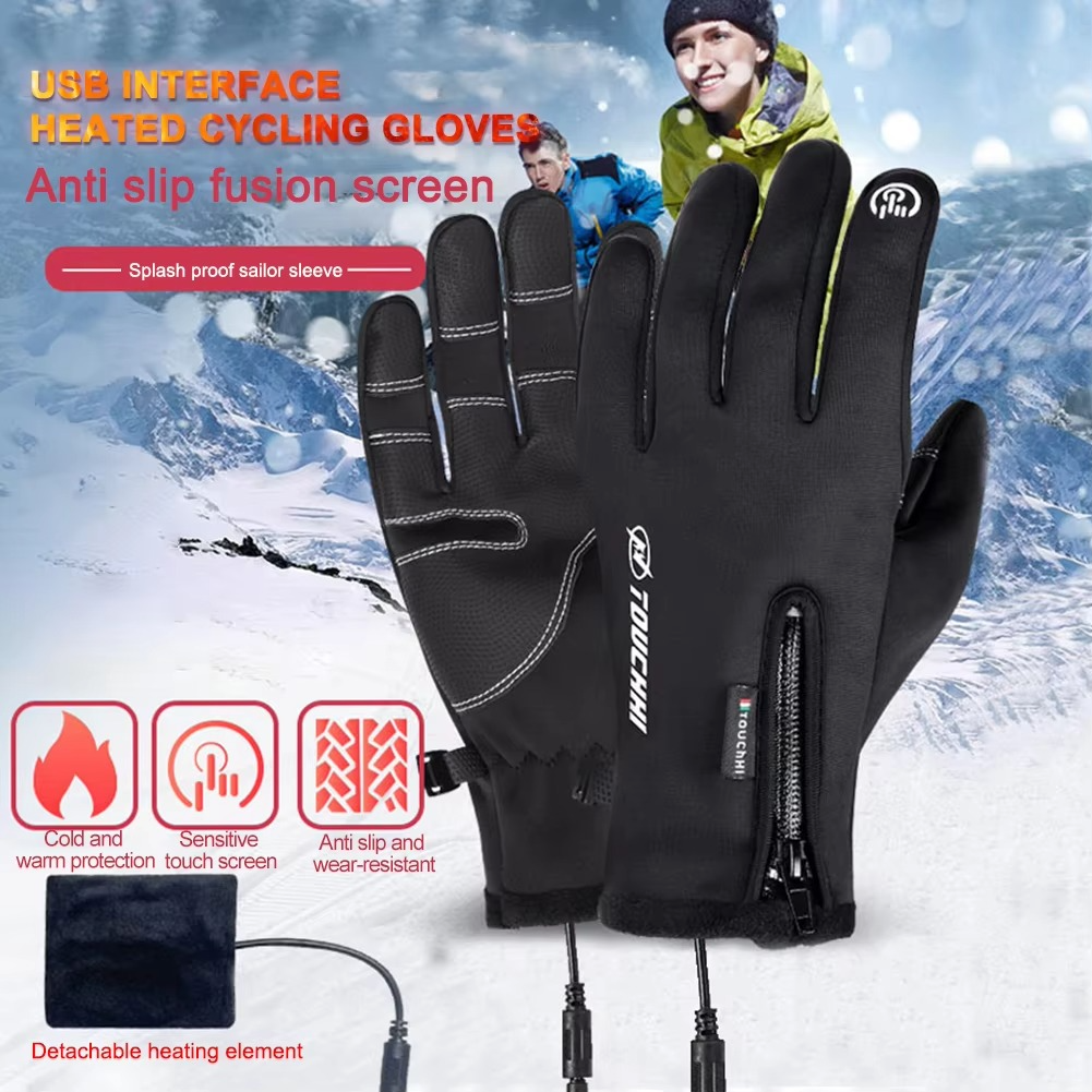 Glevato | Thermal Gloves Heating, Cycling, Bike, Ski Gloves