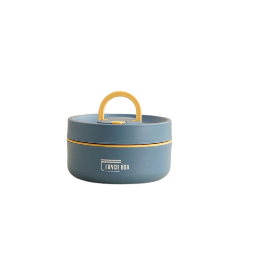 Glevato | ThermoBox Multi-Layered Insulated Lunchbox with FREE Carry Bag