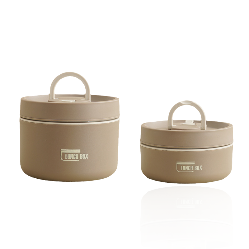 Glevato | ThermoBox Multi-Layered Insulated Lunchbox with FREE Carry Bag