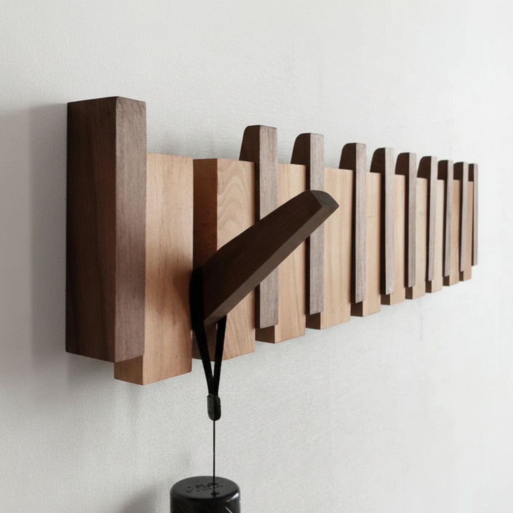 Glevato | Three Coat Hooks for Hall - HarmonyHook