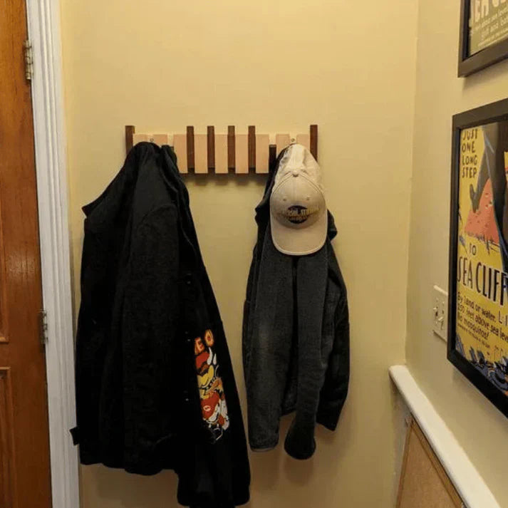 Glevato | Three Coat Hooks for Hall - HarmonyHook