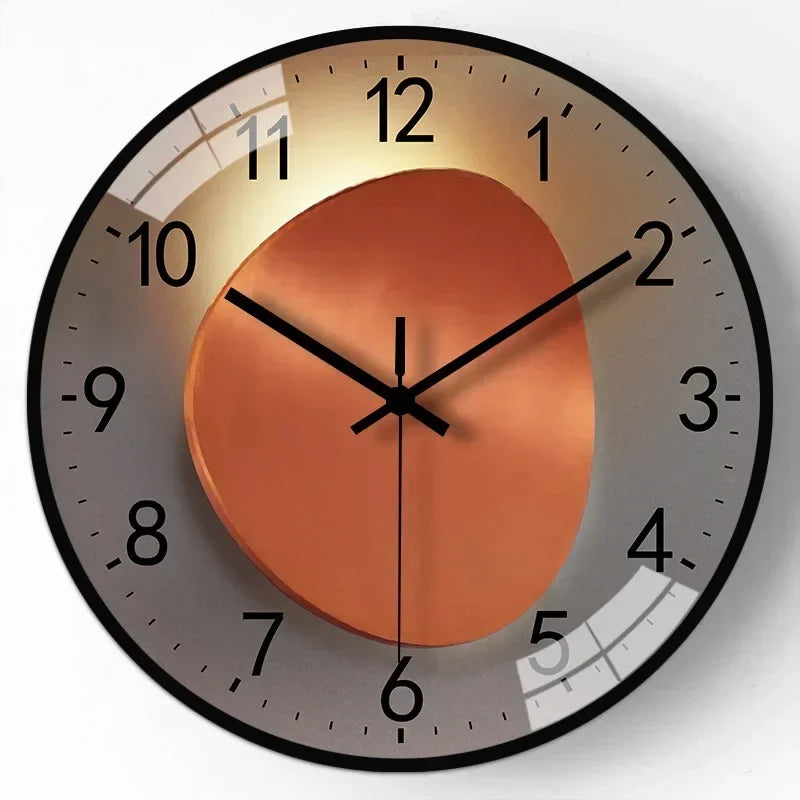 Glevato | Timeless Whisper™ | Silent Classic Wall Clock | Noise-Free Design for Bedroom & Office Decor