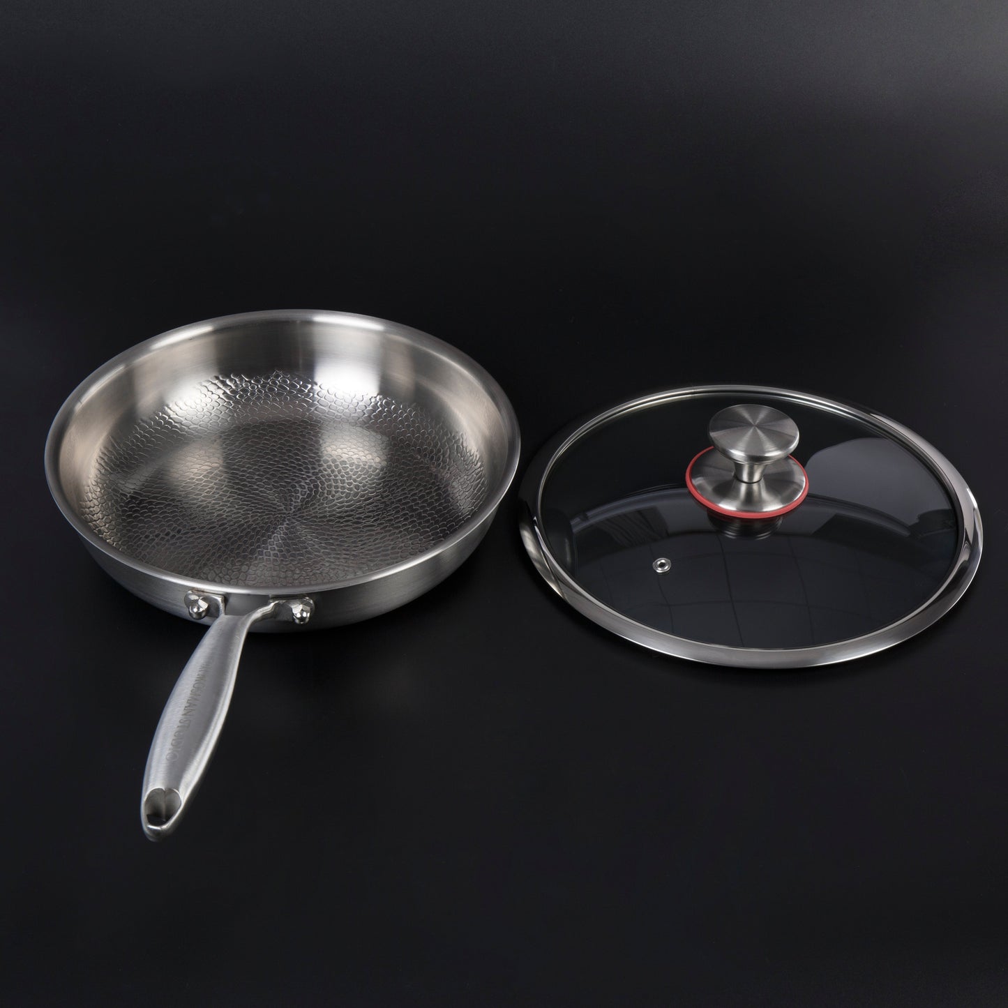 Glevato | Titanium Frying Pan | Non-Toxic, Naturally Non-Stick & Perfect for Healthy Cooking