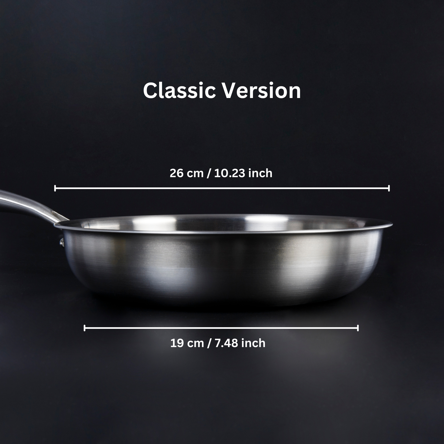 Glevato | Titanium Frying Pan | Non-Toxic, Naturally Non-Stick & Perfect for Healthy Cooking