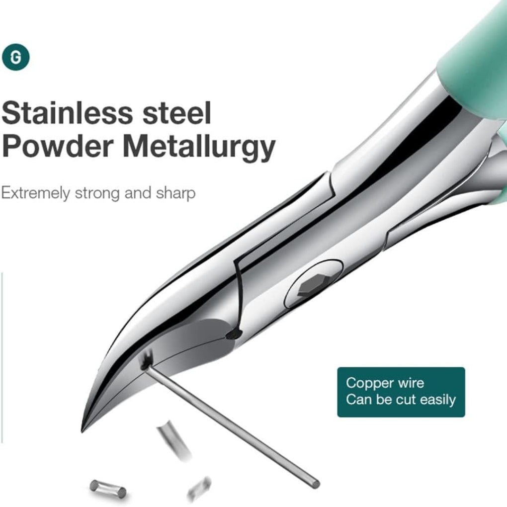 Glevato | Toenail Clipper for Seniors with Curved Blades