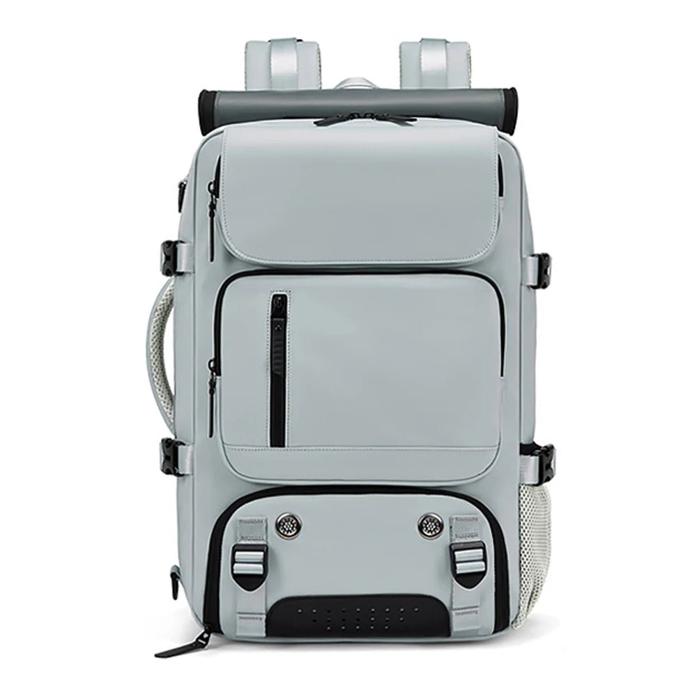 Glevato | TRAVELMAX Pack – Waterproof Travel Backpack with USB Port, Shoe Compartment & Anti-Theft Pocket