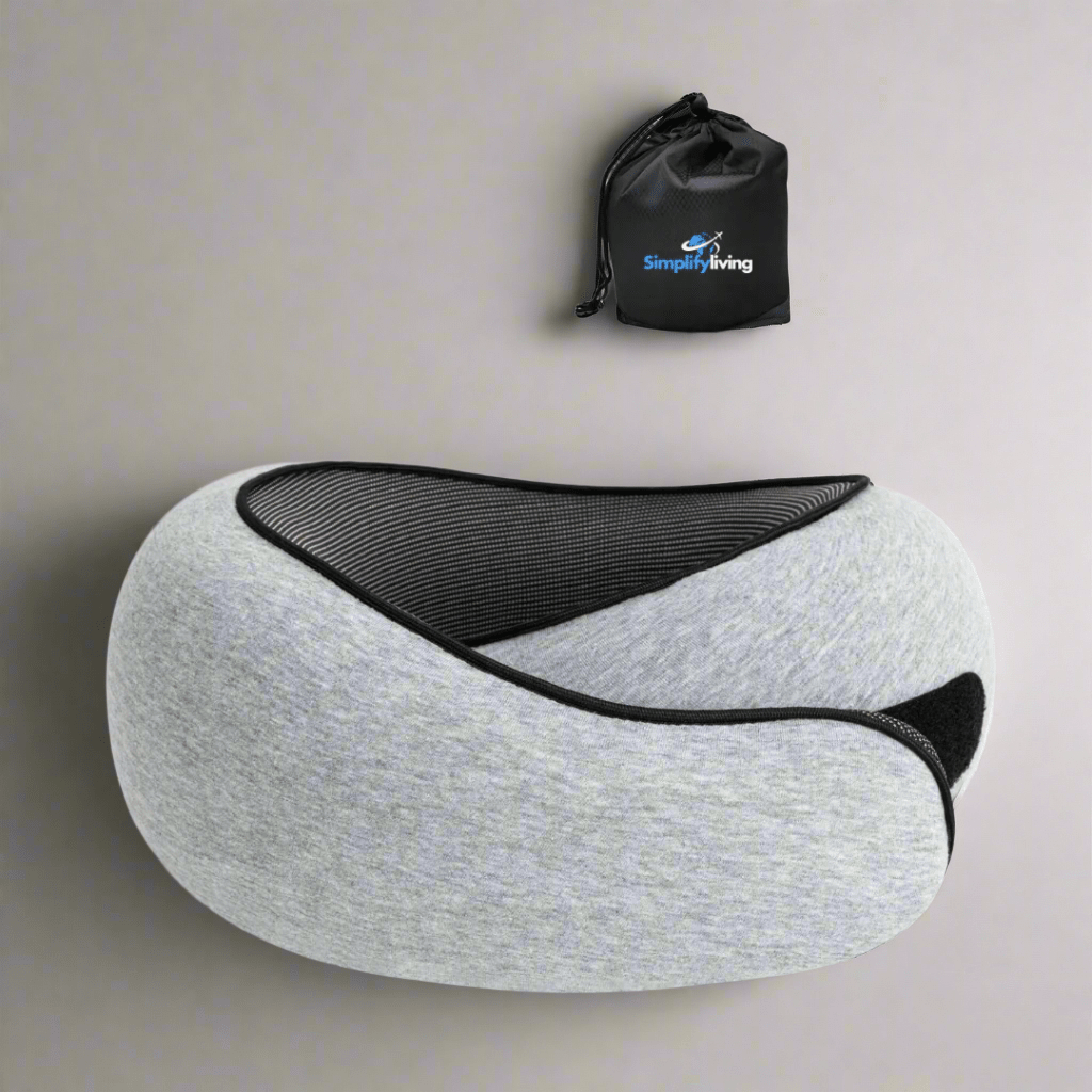 Glevato | TRAVELNEST – Ergonomic Travel Pillow for Neck Support
