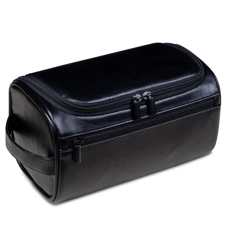 Glevato | TravelTrek Luxury Bag – Leather Toiletry Bag with Waterproof Lining and YKK Zippers