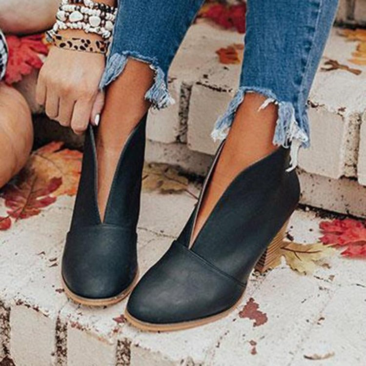Glevato - Trendy Ankle Boots