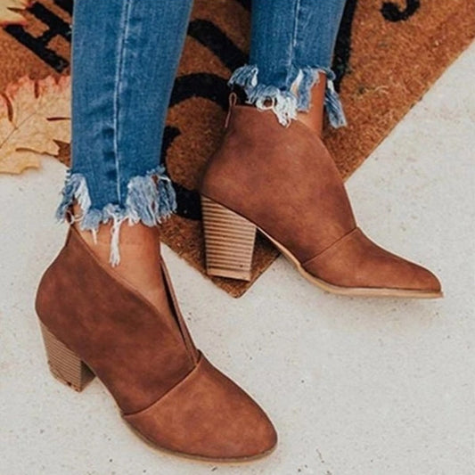 Glevato - Trendy Ankle Boots