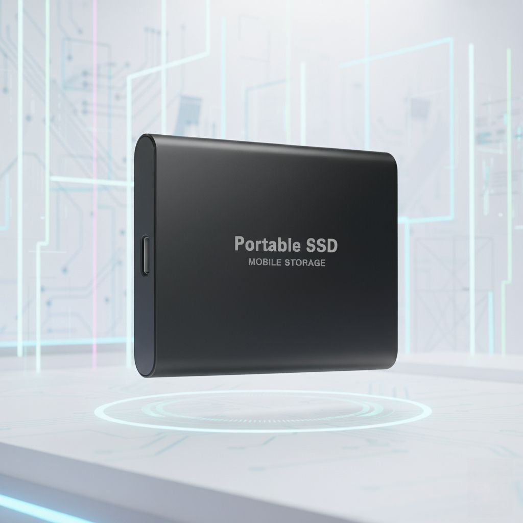 Glevato | Ultra Fast External SSD – Portable Storage USB 3.1 (Up to 128GB)