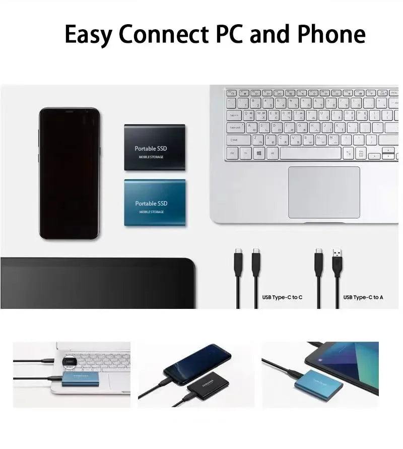Glevato | Ultra-fast External SSD - SpeedDrive Pro
