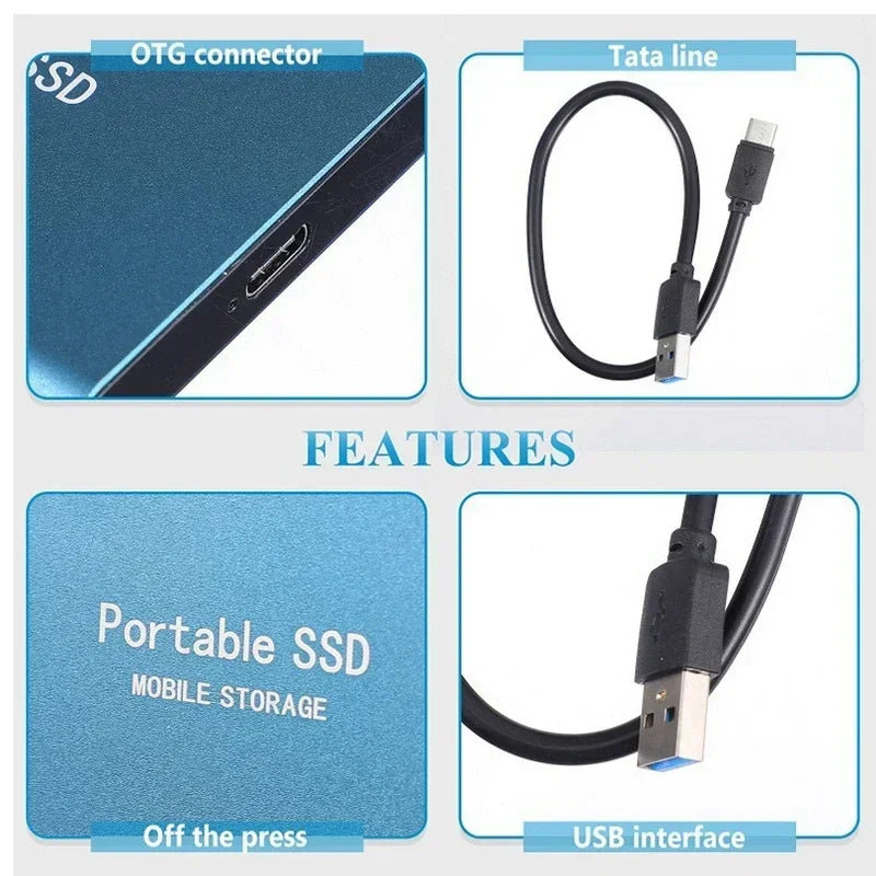 Glevato | Ultra-fast External SSD - SpeedDrive Pro