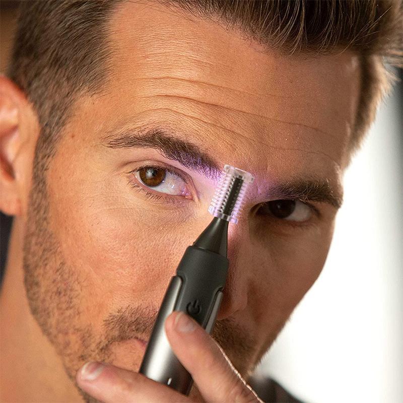 Glevato | Ultra-Thin Precision Trimmer – Professional Grooming for Beard, Nose & Eyebrows