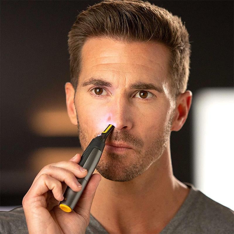 Glevato | Ultra-Thin Precision Trimmer – Professional Grooming for Beard, Nose & Eyebrows