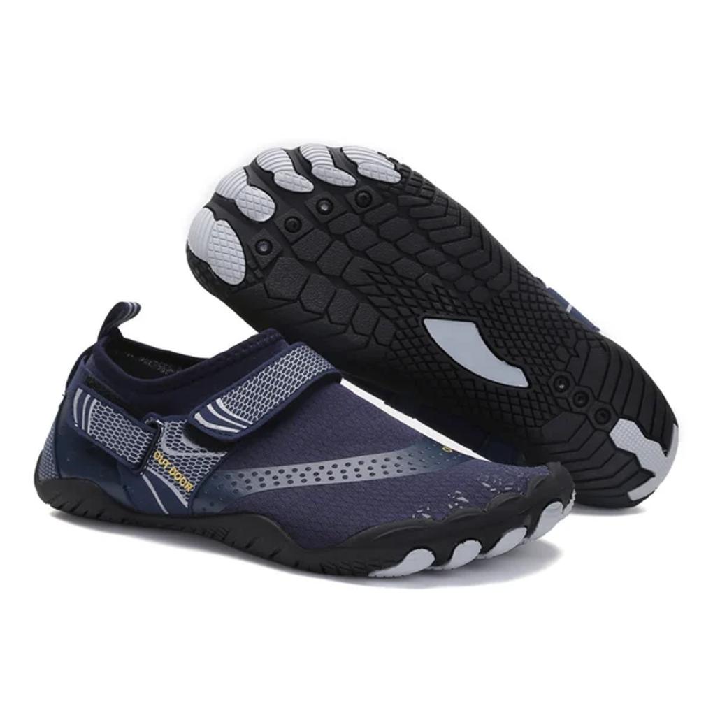 Glevato | Unisex Barefoot Water Shoes with Hook-and-Loop Strap