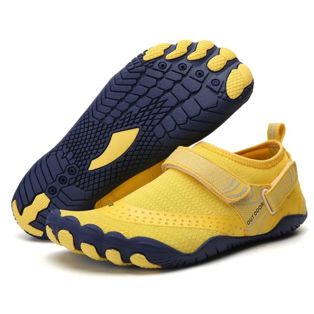Glevato | Unisex Barefoot Water Shoes with Hook-and-Loop Strap