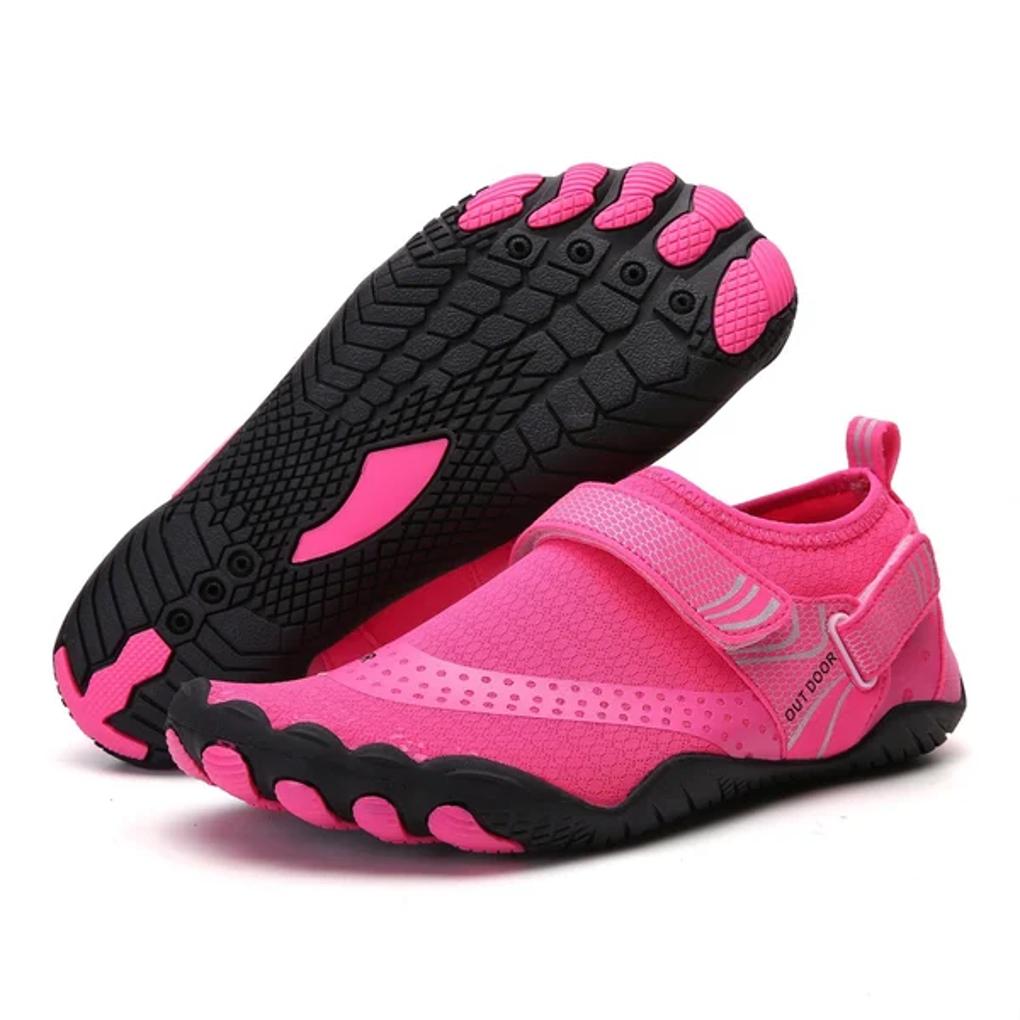 Glevato | Unisex Barefoot Water Shoes with Hook-and-Loop Strap