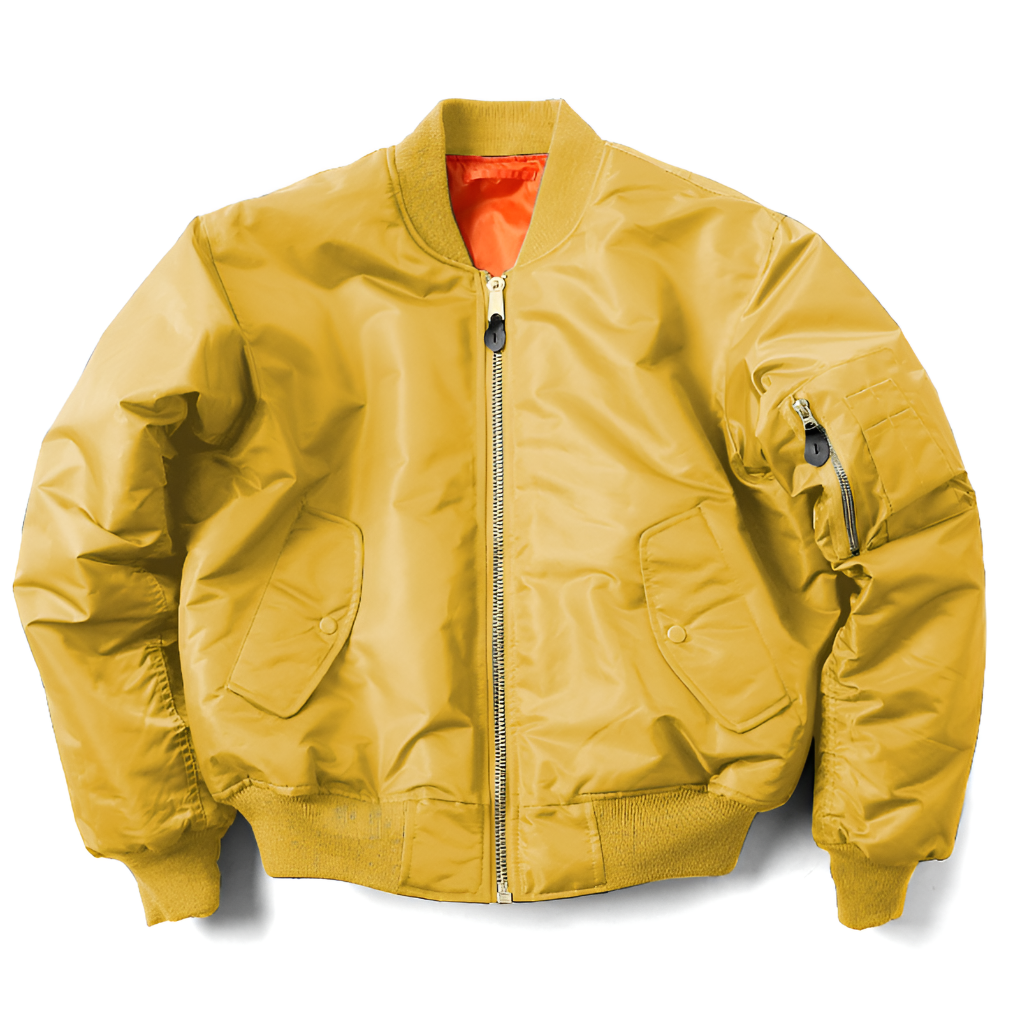 Glevato | Unisex Classic Bomber Jacket with Ribbed Trim