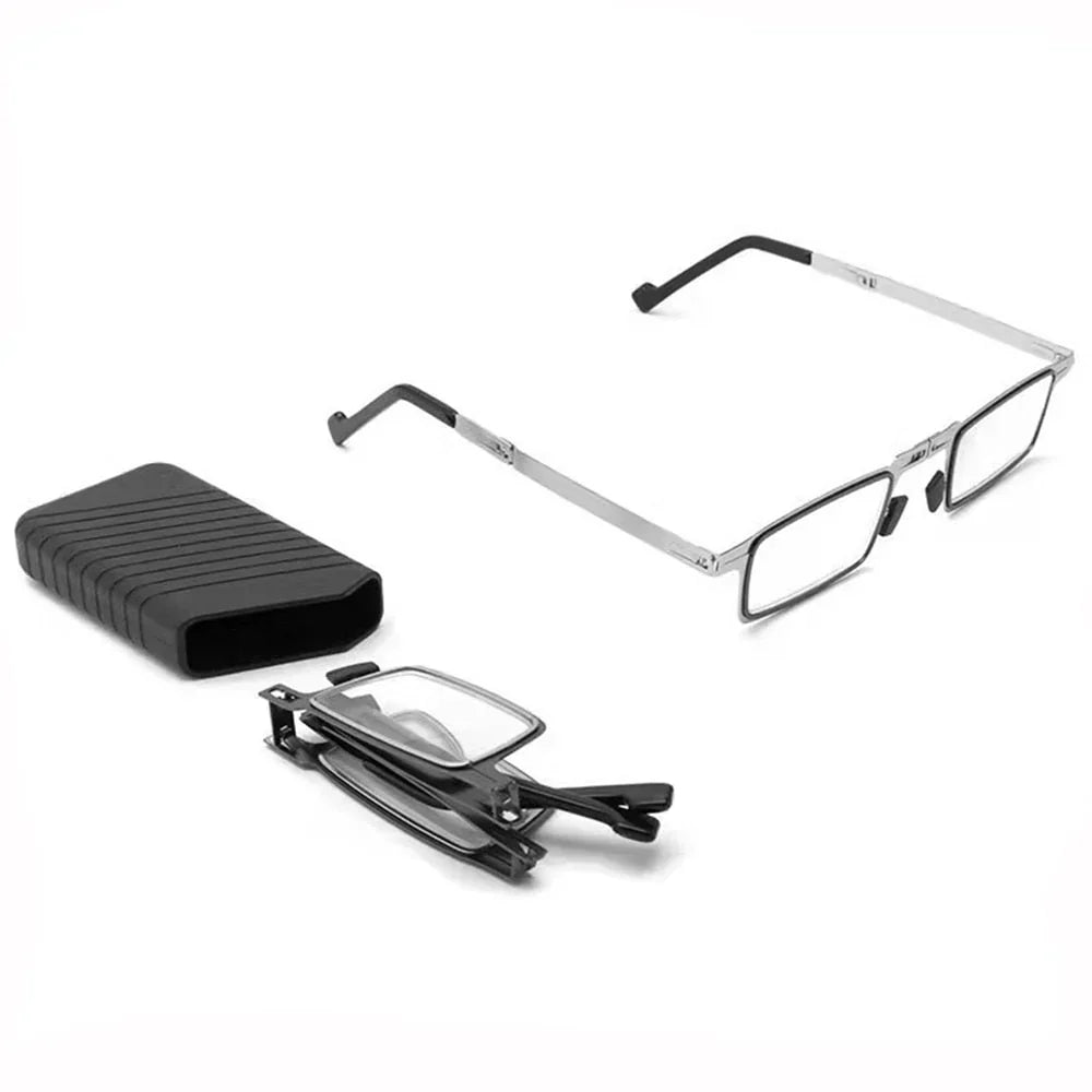 Glevato | Unisex Folding Reading Glasses with Case