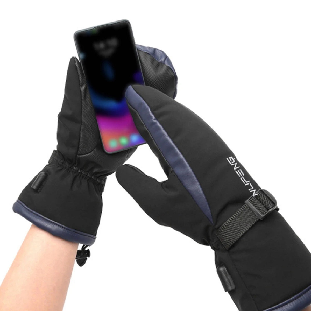 Glevato | USB Electric Heated Gloves | Plug-and-Play, Dual-Sided Heating, Waterproof Design, Suitable for Skiing, Hiking, and Daily Winter Protection