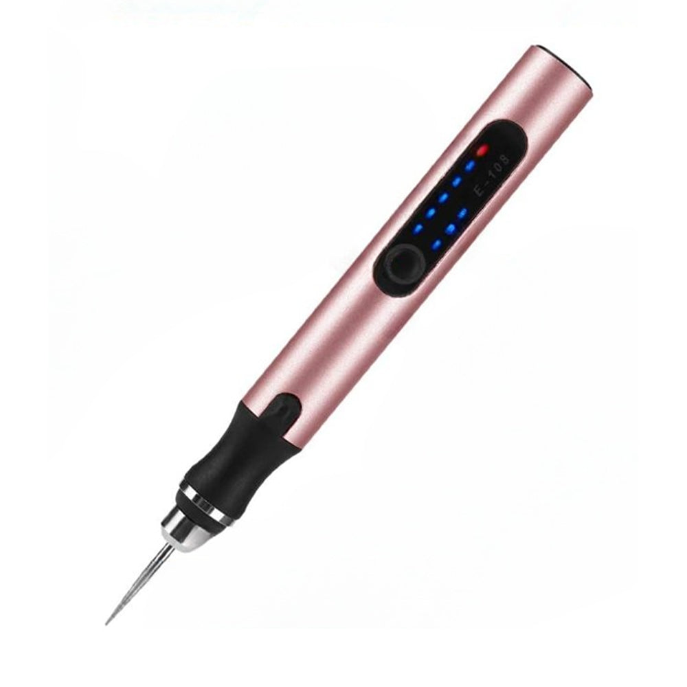 Glevato | USB Rechargeable Engraving Pen | Precise and Quiet | Metal, Adjustable Speed