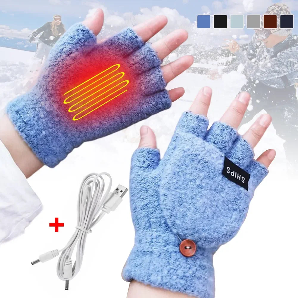 Glevato | USB Rechargeable Heated Wave Gloves
