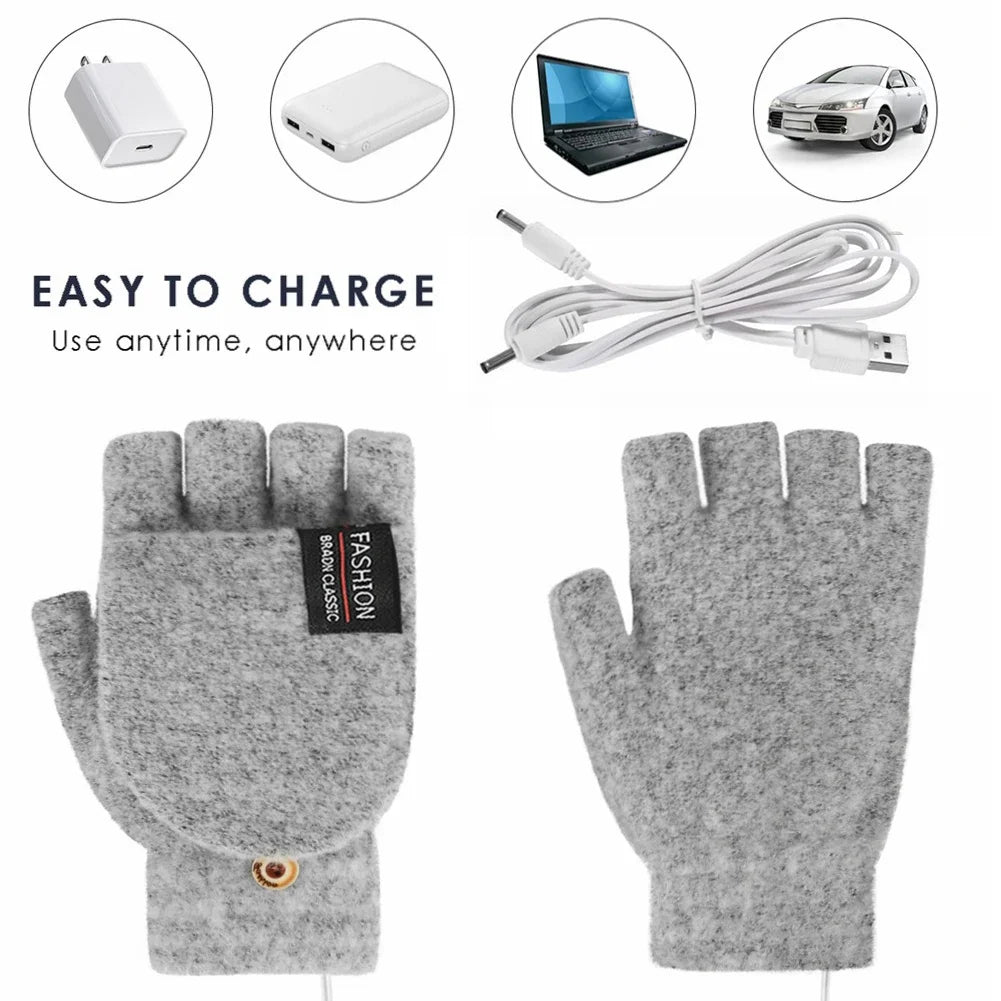 Glevato | USB Rechargeable Heated Wave Gloves