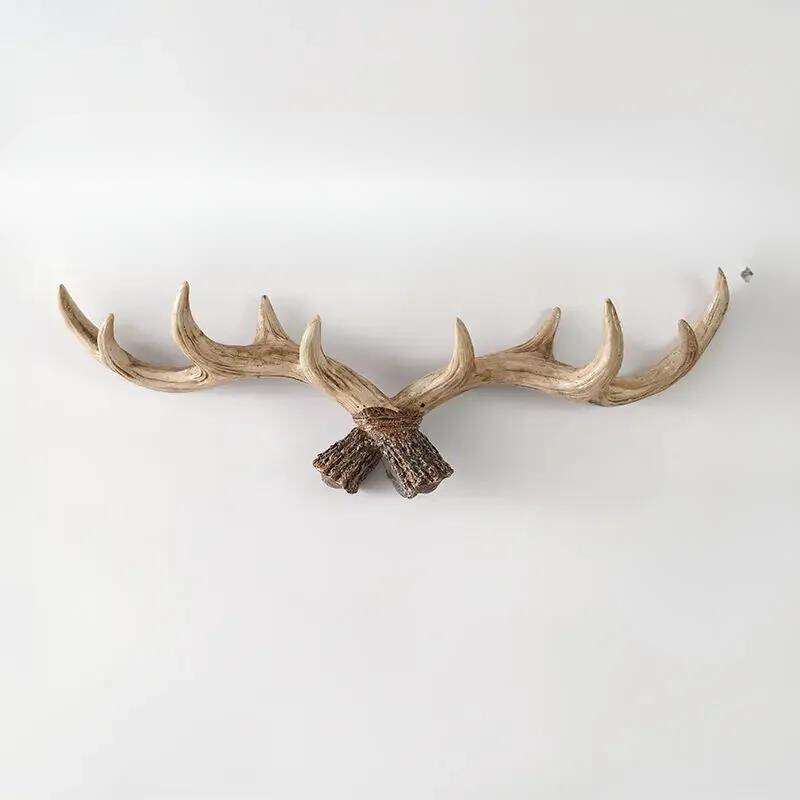 Glevato | Vintage Antler Wall Hook Rustic Coat Rack
